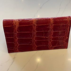 Mulholland American alligator check cover